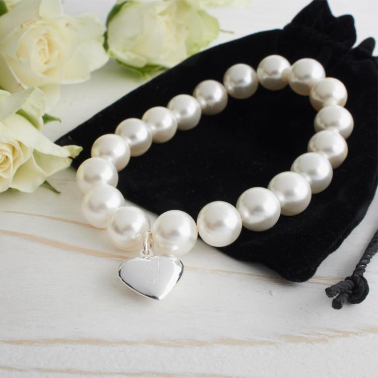 Stretch Pearl Bracelet Personalised Gifts For Kids